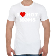PRINTFASHION I love Mom - Férfi póló - Fehér férfi póló