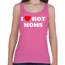 PRINTFASHION I love Mom - Női atléta - Rózsaszín