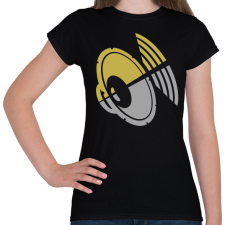 PRINTFASHION I Love Music - Női póló - Fekete női póló