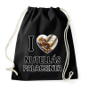 PRINTFASHION I love Nutellás palacsinta - Sportzsák, Tornazsák - Fekete