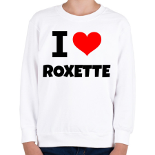 PRINTFASHION i LOVE ROXETTE - Gyerek pulóver - Fehér gyerek pulóver, kardigán