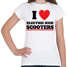 PRINTFASHION I love scooter - Női póló - Fehér női póló