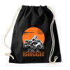 PRINTFASHION I'm a biker - Sportzsák, Tornazsák - Fekete