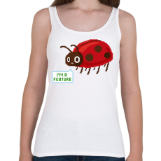 PRINTFASHION I'm a feature - Női atléta - Fehér