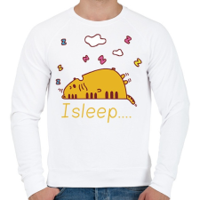 PRINTFASHION i sleep - Férfi pulóver - Fehér férfi pulóver, kardigán