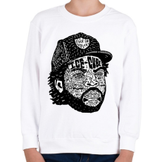 PRINTFASHION Ice-cube - Gyerek pulóver - Fehér