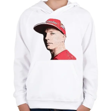 PRINTFASHION Iceman - Gyerek kapucnis pulóver - Fehér gyerek pulóver, kardigán