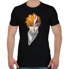 PRINTFASHION Ichigo Kurosaki - Férfi póló - Fekete férfi póló