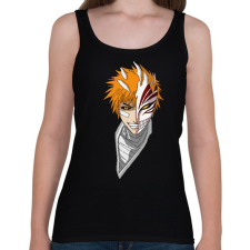 PRINTFASHION Ichigo Kurosaki - Női atléta - Fekete női trikó