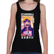 PRINTFASHION Ichiraku Ramen - Női atléta - Fekete női trikó