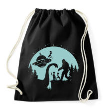 PRINTFASHION Idegenek találkozója - Sportzsák, Tornazsák - Fekete tornazsák