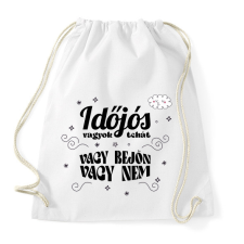 PRINTFASHION Időjós vagyok - Sportzsák, Tornazsák - Fehér tornazsák