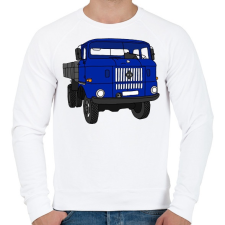 PRINTFASHION Ifa - Férfi pulóver - Fehér férfi pulóver, kardigán