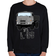 PRINTFASHION IFA L60 - Gyerek pulóver - Fekete gyerek pulóver, kardigán