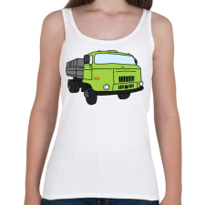 PRINTFASHION Ifa - Női atléta - Fehér női trikó