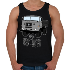 PRINTFASHION IFA w50 - Férfi atléta - Fekete