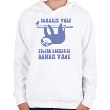 PRINTFASHION Igazam volt - Gyerek kapucnis pulóver - Fehér gyerek pulóver, kardigán