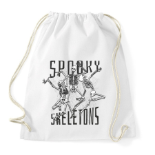 PRINTFASHION Ijesztő csontvázak - Sportzsák, Tornazsák - Fehér tornazsák