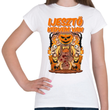 PRINTFASHION Ijesztő kedvem van - Női póló - Fehér női póló