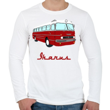 PRINTFASHION ikarus 55 - Férfi hosszú ujjú póló - Fehér férfi póló