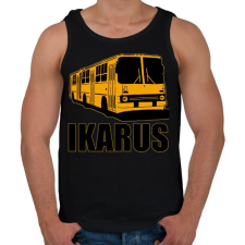 PRINTFASHION Ikarus - Férfi atléta - Fekete atléta, trikó