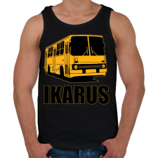 PRINTFASHION Ikarus - Férfi atléta - Fekete atléta, trikó