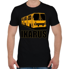 PRINTFASHION Ikarus - Férfi póló - Fekete