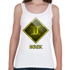 PRINTFASHION Ikrek - Női atléta - Fehér