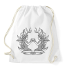 PRINTFASHION Ikrek  - Sportzsák, Tornazsák - Fehér