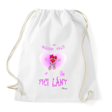 PRINTFASHION Imádni való pici lány - Sportzsák, Tornazsák - Fehér tornazsák