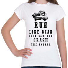 PRINTFASHION IMPALA - Női póló - Fehér női póló
