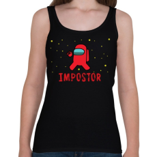 PRINTFASHION IMPOSTOR - Női atléta - Fekete