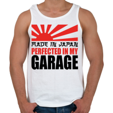 PRINTFASHION In my garage - Drift car - Férfi atléta - Fehér