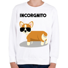 PRINTFASHION Incorgito - Gyerek pulóver - Fehér gyerek póló