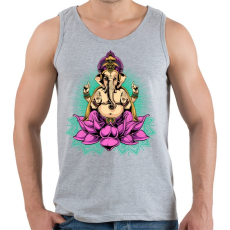 PRINTFASHION Indiai istenség - Férfi atléta - Sport szürke