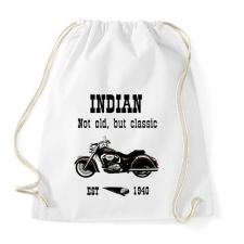 PRINTFASHION INDIAN MOTORCYCLE - Sportzsák, Tornazsák - Fehér tornazsák