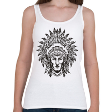 PRINTFASHION Indián  - Női atléta - Fehér