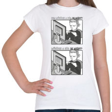 PRINTFASHION Informatikus_ - Női póló - Fehér