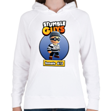 PRINTFASHION Inmate 613 - Női kapucnis pulóver - Fehér női pulóver, kardigán