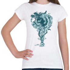 PRINTFASHION Inspiráció - Női póló - Fehér