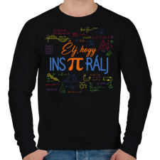 PRINTFASHION Inspirálj - Tanárság - Férfi pulóver - Fekete női pulóver, kardigán