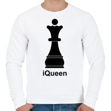 PRINTFASHION iQueen - Férfi pulóver - Fehér férfi pulóver, kardigán