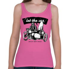 PRINTFASHION Irány a tenger!  - Női atléta - Rózsaszín