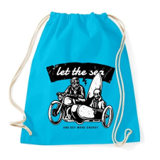 PRINTFASHION Irány a tenger!  - Sportzsák, Tornazsák - Surf blue tornazsák