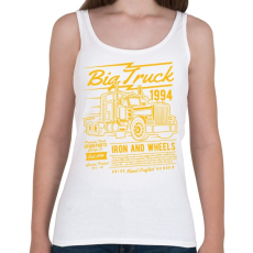PRINTFASHION Iron and wheels - Női atléta - Fehér