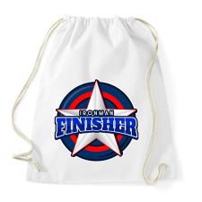 PRINTFASHION IRONMAN FINISHER 2 - Sportzsák, Tornazsák - Fehér tornazsák