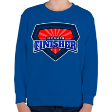 PRINTFASHION IRONMAN FINISHER - Gyerek pulóver - Királykék
