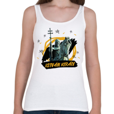 PRINTFASHION István király - Női atléta - Fehér