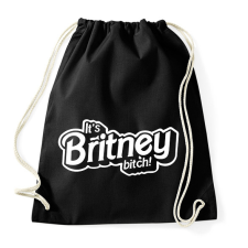 PRINTFASHION It's Britney bitch! - Sportzsák, Tornazsák - Fekete tornazsák