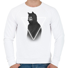 PRINTFASHION It's me inside - Férfi pulóver - Fehér férfi pulóver, kardigán